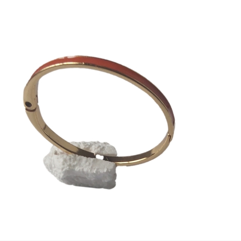 MAGNETIC ORANGE &‎ GOLD BRACELET
